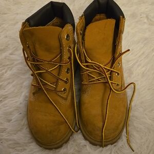 Youth Timberland Premium 6-inch Waterproof Boots